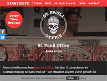 Tablet Screenshot of pauli-tourist.de